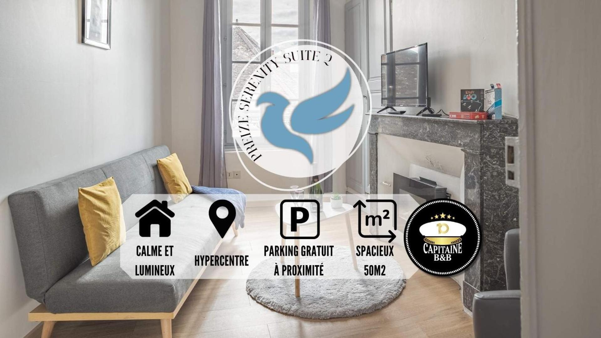 Preize Serenity Suite 2 - Hypercentre - 2 Pers. Troyes Zewnętrze zdjęcie